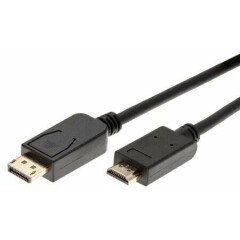 Кабель DisplayPort (M) - HDMI (M), 1.8м, AOpen ACG609-1.8M