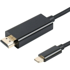 Кабель USB Type-C - HDMI, 1м, VCOM CU423C-1M