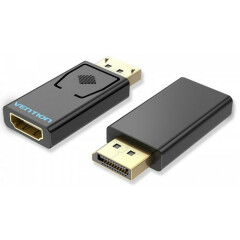 Переходник DisplayPort (M) - HDMI (F), Vention HBKB0