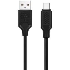 Кабель USB - USB Type-C, 1м, Harper BCH-721 Black