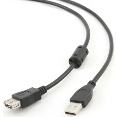 Кабель удлинительный USB 2.0 A (M) - A (F), 3м, Gembird CCF-USB2-AMAF-10