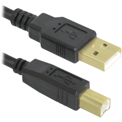 Кабель USB 2.0 A (M) - B (M), 3м, Defender USB04-10PRO