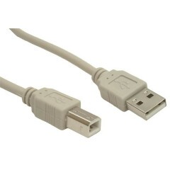 Кабель USB 2.0 A (M) - B (M), 3м, 5bites UC5010-030C