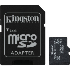 Карта памяти 8Gb MicroSD Kingston + SD адаптер (SDCIT2/8GB)