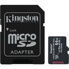Карта памяти 64Gb MicroSD Kingston + SD адаптер (SDCIT2/64GB)