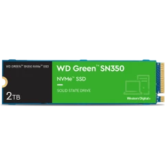 Накопитель SSD 2Tb WD Green SN350 (WDS200T3G0C)