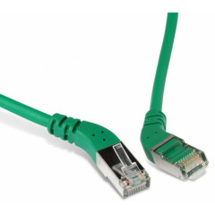 Патч-корд Hyperline PC-APM-STP-RJ45/R45-RJ45/R45-C5e-5M-LSZH-GN, 5м