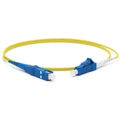 Патч-корд Hyperline FC-S2-9-LC/UR-SC/UR-H-2M-LSZH-YL, 2м