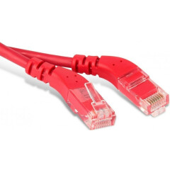 Патч-корд Hyperline PC-APM-UTP-RJ45/L45-RJ45/R45-C5e-5M-LSZH-RD, 5м