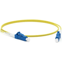 Патч-корд Hyperline FC-S2-9-LC/UR-LC/UR-H-15M-LSZH-YL, 15м