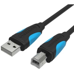 Кабель USB 2.0 A (M) - B (M), 8м, Vention VAS-A16-B800