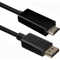 Кабель DisplayPort (M) - HDMI (M), 3м, ACD ACD-DDHM2-30B