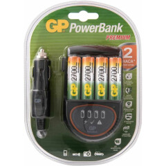 Зарядное устройство для аккумуляторов GP PB50GS270CARA-2UE4 + 4x AA 2700mAh