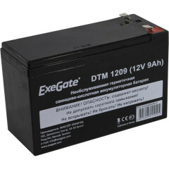 Аккумуляторная батарея Exegate DTM 1209 F2