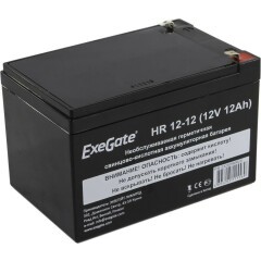 Аккумуляторная батарея Exegate HR 12-12