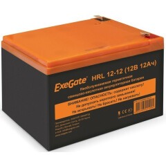 Аккумуляторная батарея Exegate HRL 12-12
