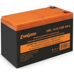 Аккумуляторная батарея Exegate HRL 12-9