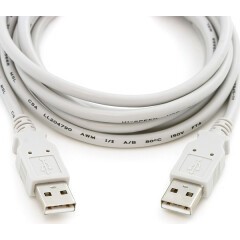 Кабель USB 2.0 A (M) - A (M), 1м, 5bites UC5009-010C