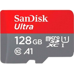 Карта памяти 128Gb MicroSD SanDisk Ultra (SDSQUA4-128G-GN6MN)