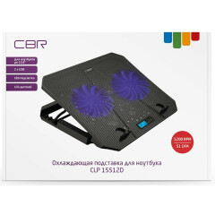 Охлаждающая подставка для ноутбука CBR CLP15512D