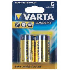 Батарейка Varta Long Life (C, 2 шт)