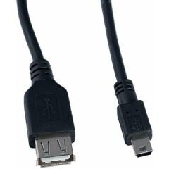 Кабель USB 2.0 A (M) - miniUSB B (M), 0.5м, Perfeo U4201