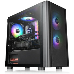 Корпус Thermaltake V150 Tempered Glass ARGB Breeze (CA-1R1-00S1WN-02)