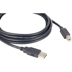 Кабель USB A (M) - USB B (M), 4.6м, Kramer C-USB/AB-15