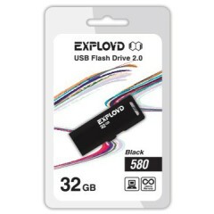 USB Flash накопитель 32Gb Exployd 580 Black