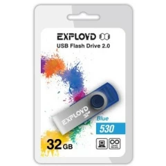 USB Flash накопитель 32Gb Exployd 530 Blue