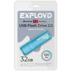 USB Flash накопитель 32Gb Exployd 620 Blue