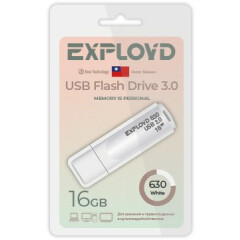 USB Flash накопитель 16Gb Exployd 630 White