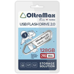 USB Flash накопитель 128Gb OltraMax 290 White