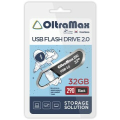 USB Flash накопитель 32Gb OltraMax 290 Black