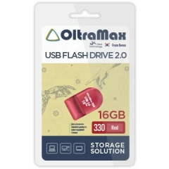 USB Flash накопитель 16Gb OltraMax 330 Red