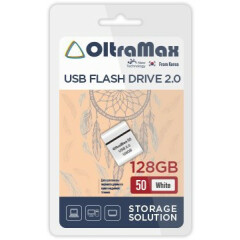 USB Flash накопитель 128Gb OltraMax 50 White