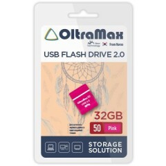 USB Flash накопитель 32Gb OltraMax 50 Pink