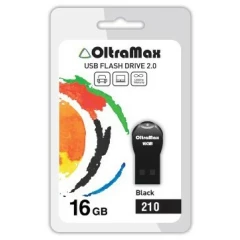 USB Flash накопитель 16Gb OltraMax 210 Black