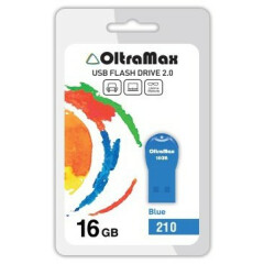 USB Flash накопитель 16Gb OltraMax 210 Blue