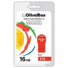 USB Flash накопитель 16Gb OltraMax 210 Red