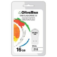 USB Flash накопитель 16Gb OltraMax 210 White