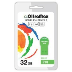 USB Flash накопитель 32Gb OltraMax 210 Green