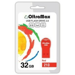 USB Flash накопитель 32Gb OltraMax 210 Red