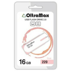 USB Flash накопитель 16Gb OltraMax 220 Pink