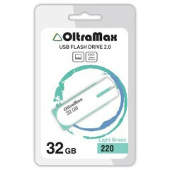 USB Flash накопитель 32Gb OltraMax 220 Light Green