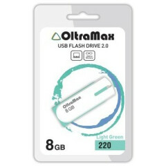 USB Flash накопитель 8Gb OltraMax 220 Light Green