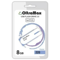 USB Flash накопитель 8Gb OltraMax 220 Violet