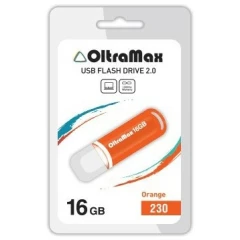 USB Flash накопитель 16Gb OltraMax 230 Orange