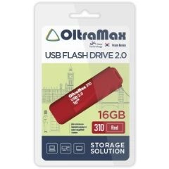 USB Flash накопитель 16Gb OltraMax 310 Red