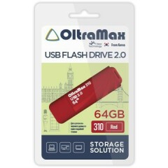 USB Flash накопитель 64Gb OltraMax 310 Red